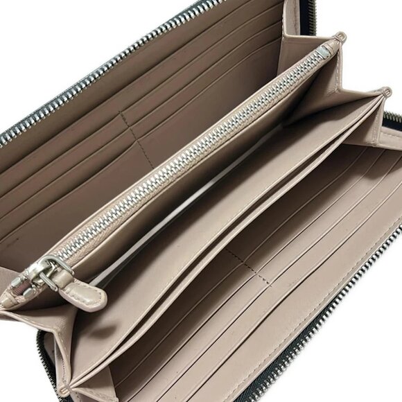 Auth PRADA - 1ML506 Black Leather Long Wallet - Picture 9 of 9